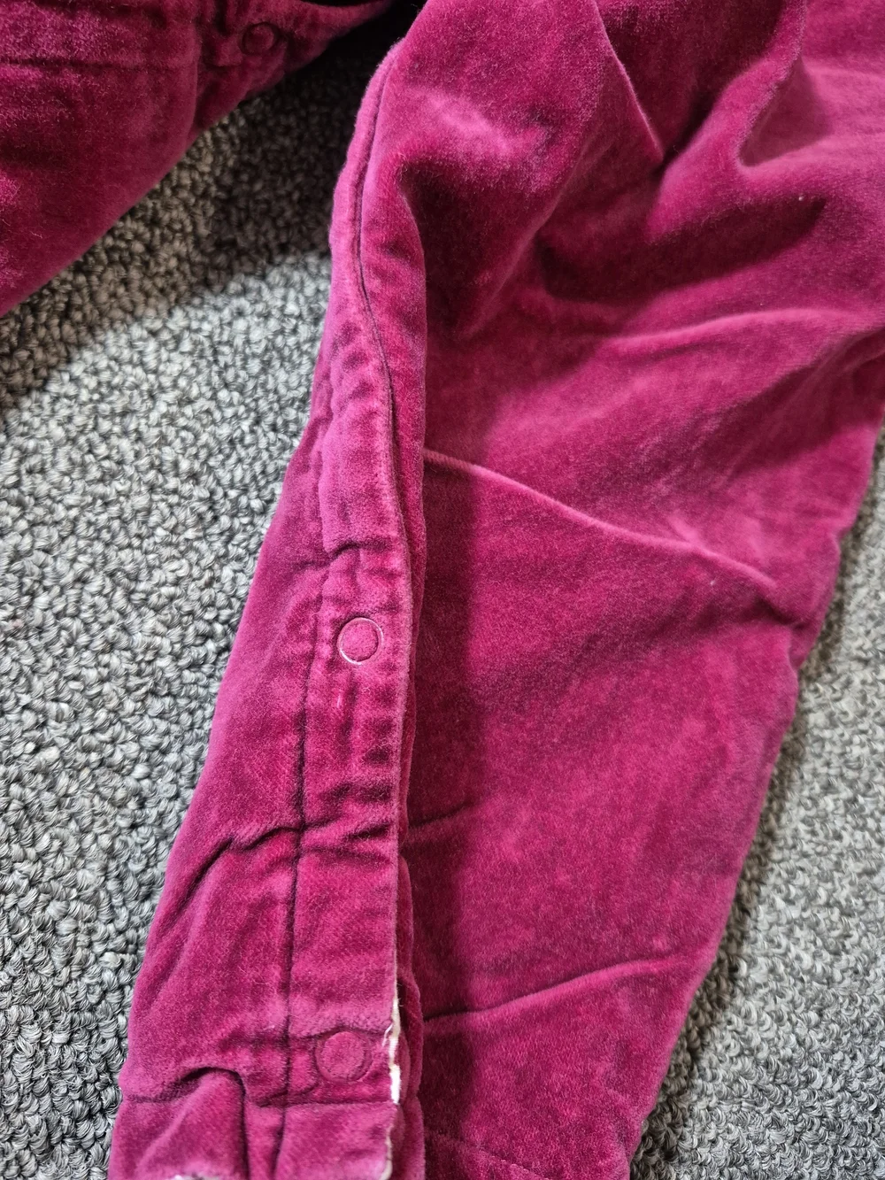 Janie and Jack 100% Cotton Pink Velour Overalls 18-24 Months Floral Lined Romper